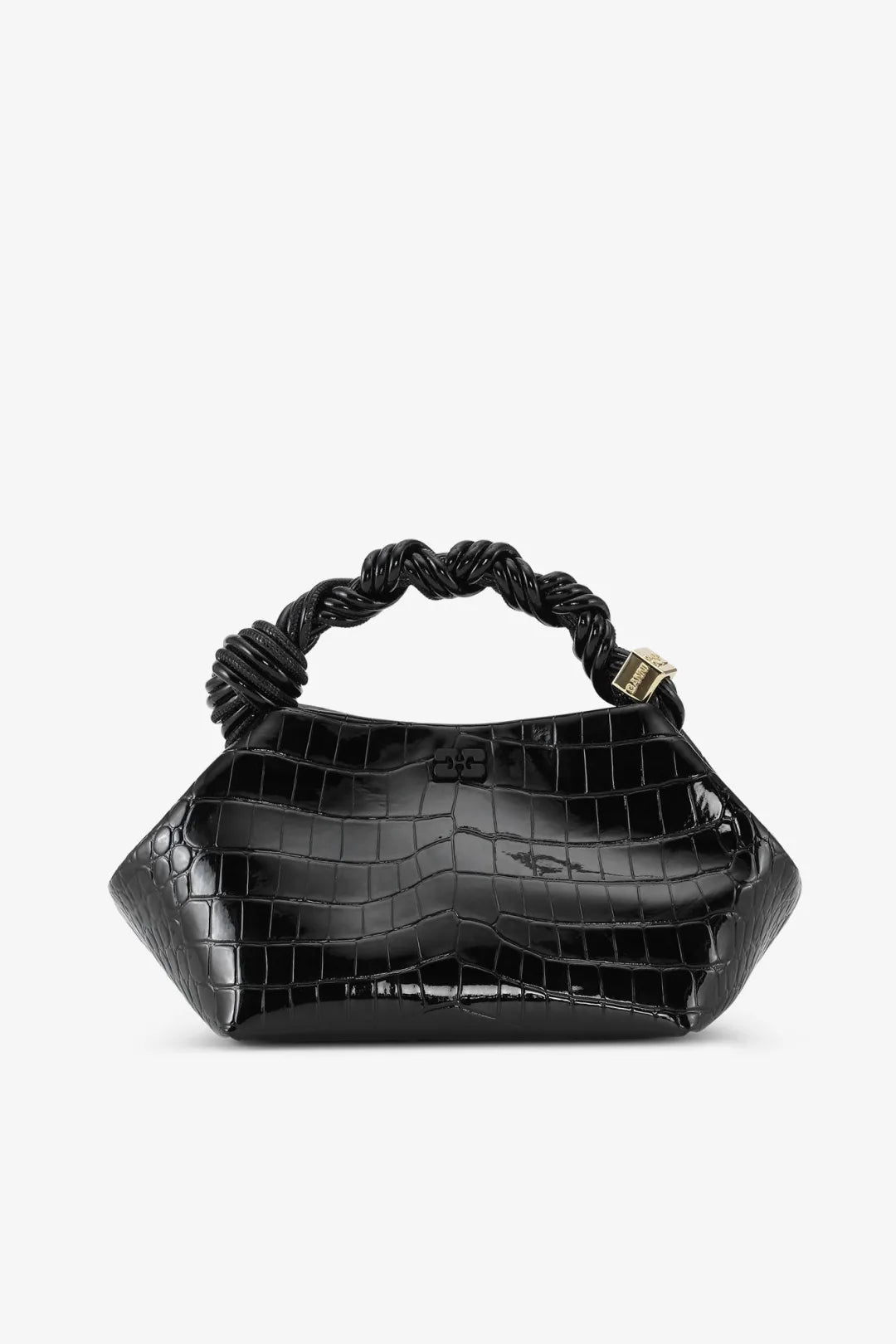 PICCOLA BORSA BOU BAG CROCO VERNICIATA
