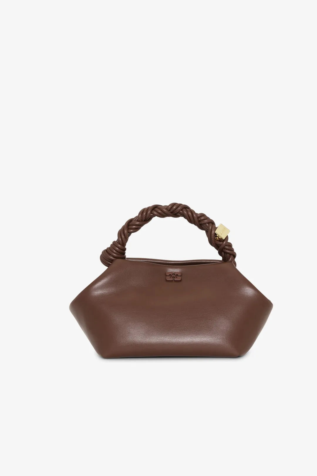 PICCOLA BORSA GANNI BOU MARRONE