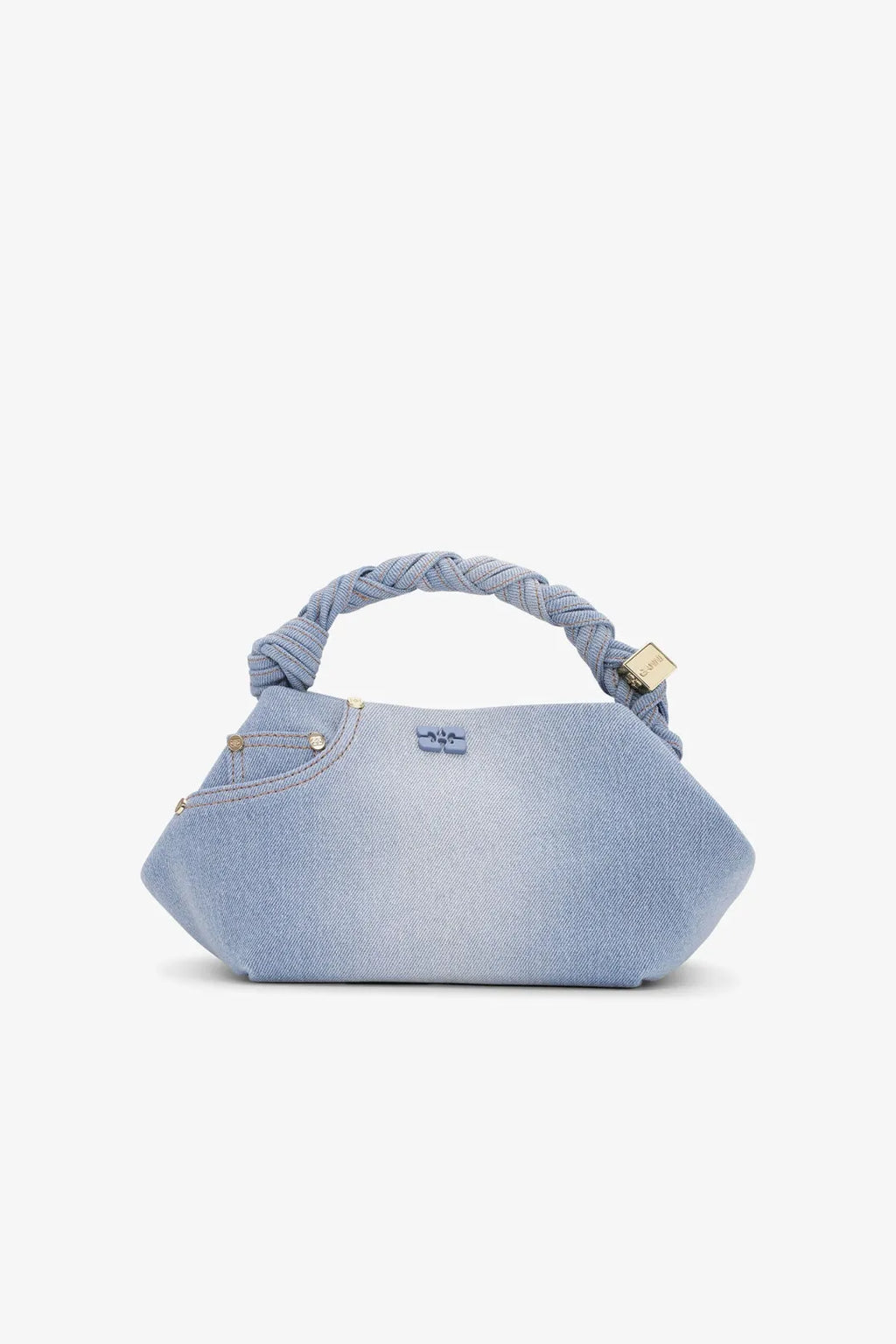 PICCOLA BORSA BOU BAG IN DENIM