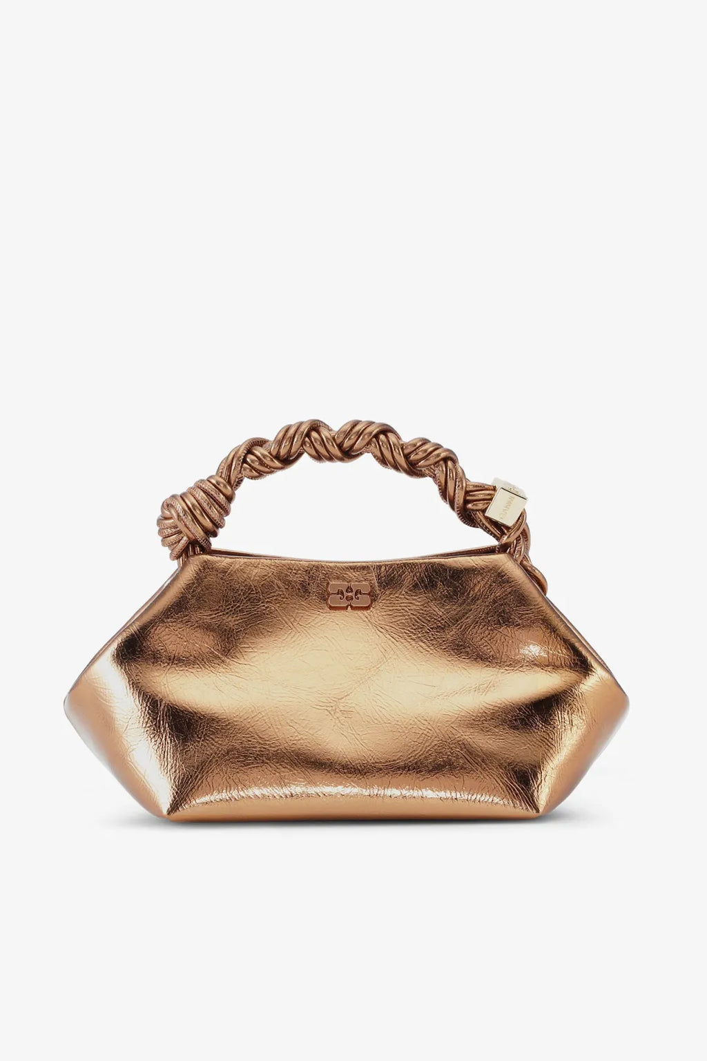 PICCOLA BORSA BOU BRONZO METALLIZZATO