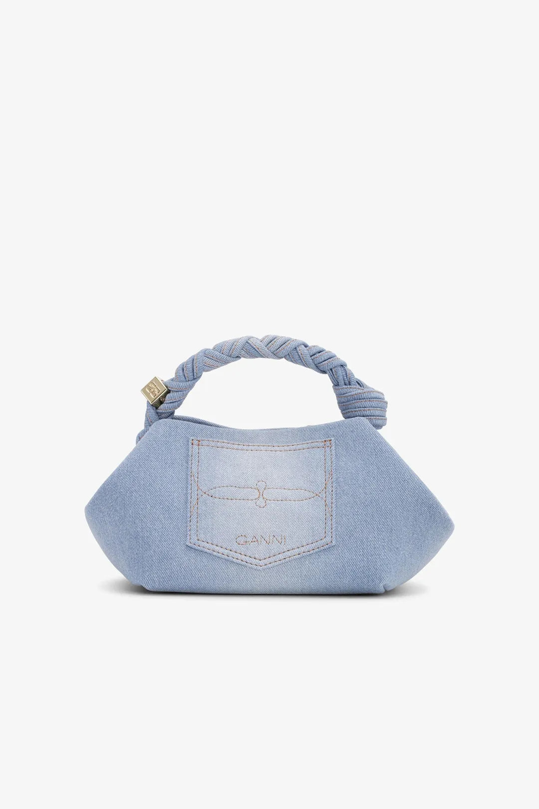 PICCOLA BORSA BOU BAG IN DENIM