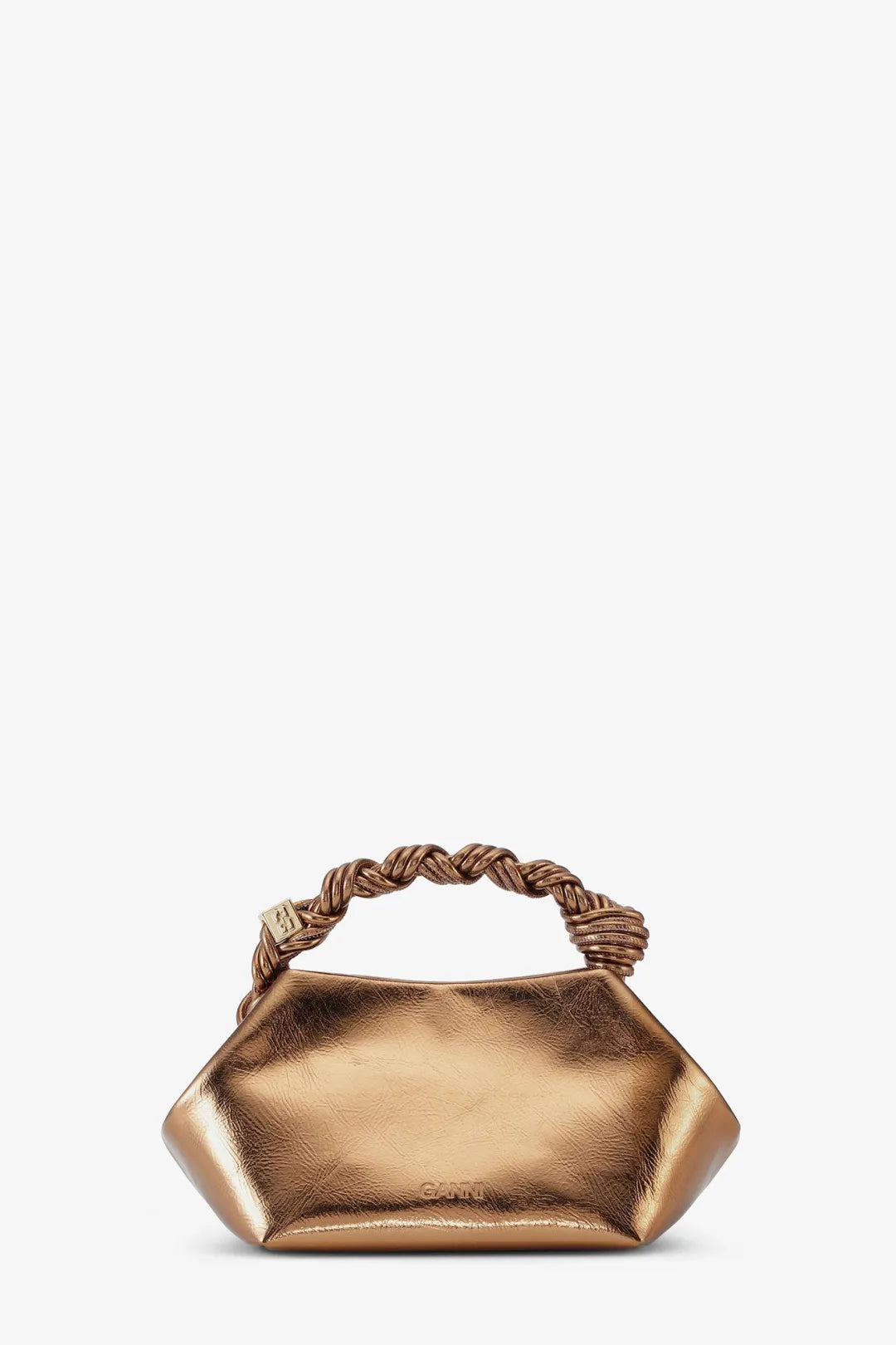 PICCOLA BORSA BOU BRONZO METALLIZZATO