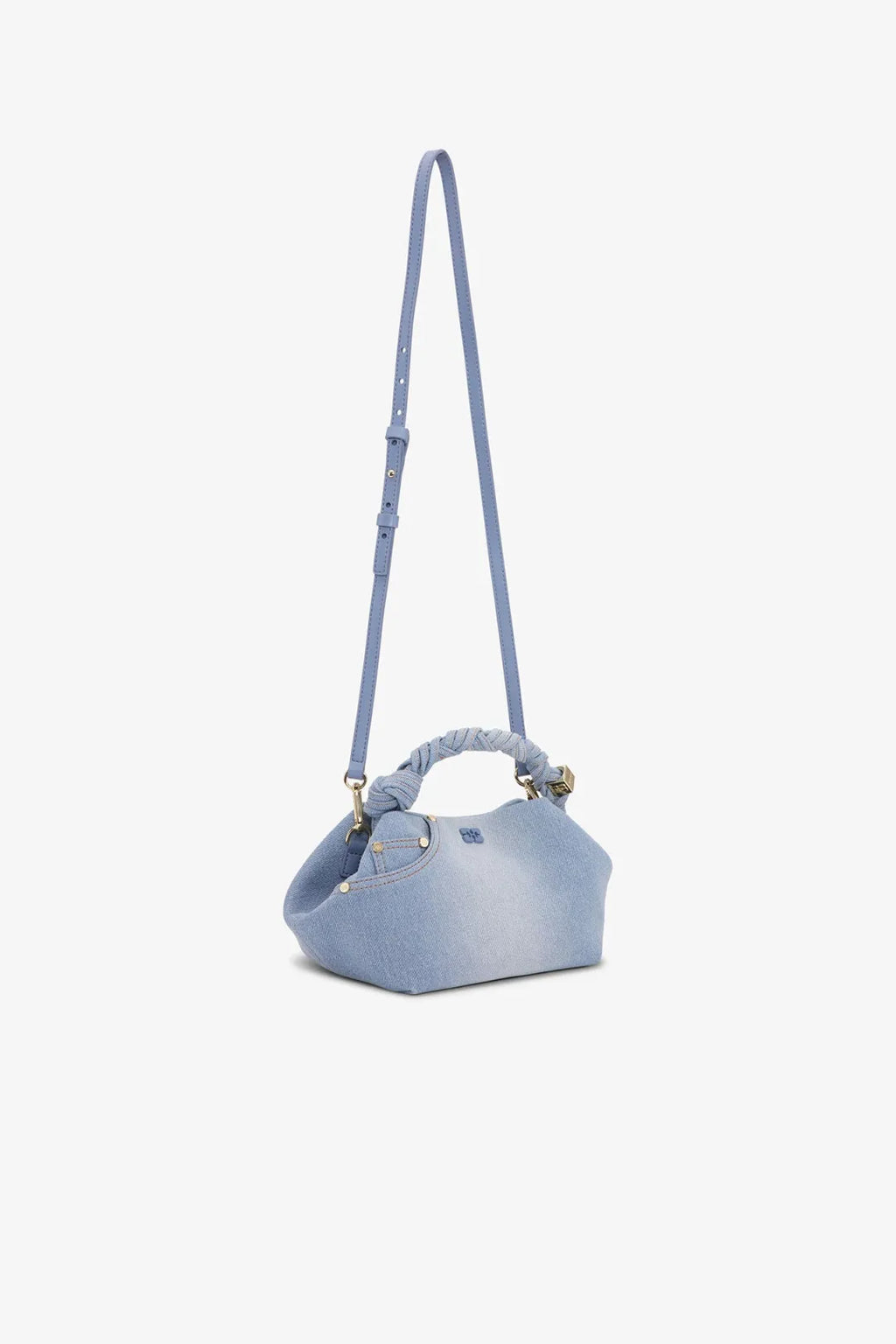 PICCOLA BORSA BOU BAG IN DENIM